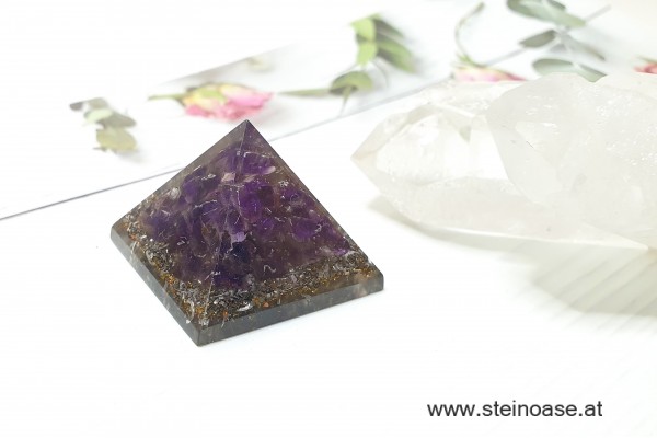 Orgonit Mini Pyramide: Amethyst